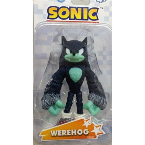 Sonic The Hedgehog Werehog 35 Plastic Action Figure By Jazwares By