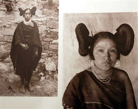 Hopi Indian Women I Have Always Been Infatuated By This Picture And Hair Style Hopi Native
