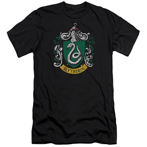 Harry Potter Slytherin Crest Hbo Ss T Shirt Black Xl Fye