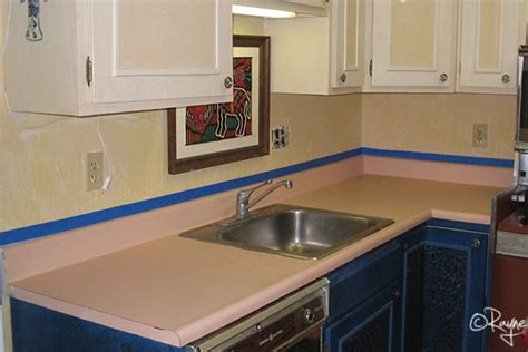 Prepping a laminate surface to paint can create a lot of dust that can land on clean surfaces or create issues with small countertop appliances. Can You Paint Formica Kitchen Countertops