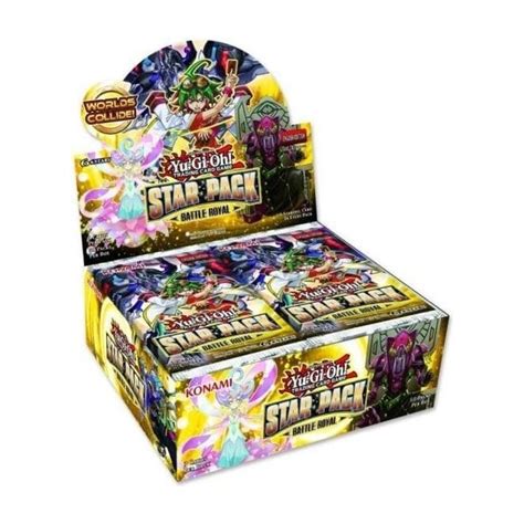 Yu Gi Oh Star Pack Battle Royal Booster Box 50 Packs Chaos Cards