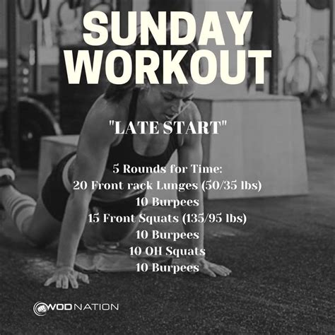 March Workout Sunday Workout Weekly Workout Bodyweight Workout Daily Workout Cardio