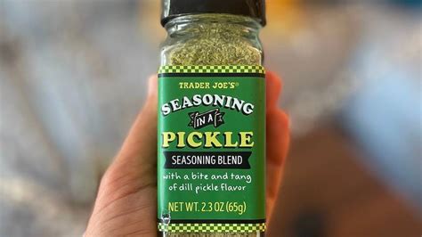Trader Joes Seasoning In A Pickle Easy Delicious Recipes