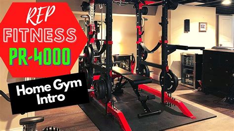 Rep Fitness Pr 4000 Rack Home Gym Intro Youtube