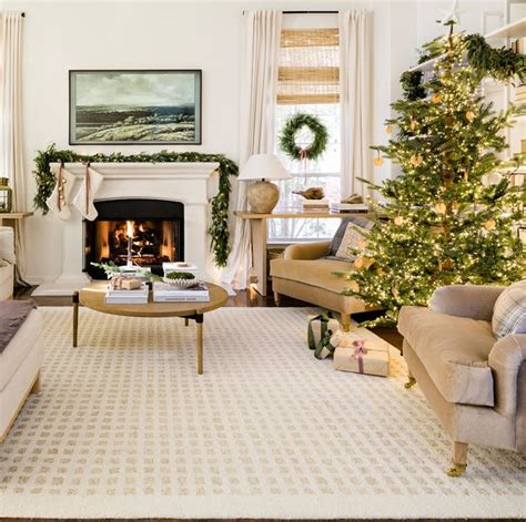 35 Best Christmas Living Room Decor Ideas Holiday Decorating