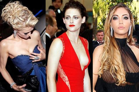 Cannes Historic Wardrobe Malfunctions From Eva Longorias Knickers To