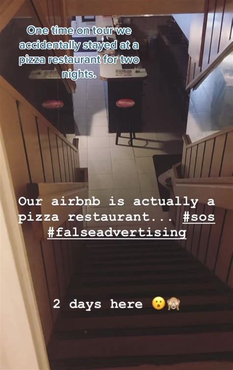 I Booked An Airbnb Apartment But It Was Really Pizza Place How The Owner Tricked Us Into