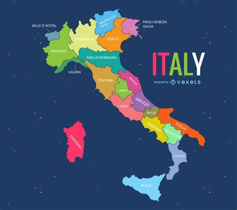 Mapa de italia Mapa da itália Italia Sardenha