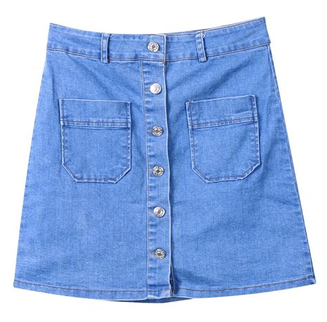 Fashion Women Skirts Women Denim High Waist Bodycon Bandage Slim Pencil Short Mini Skirts New