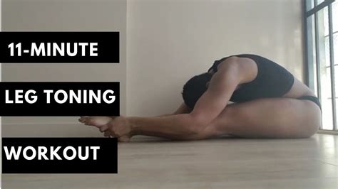 LEG TONING WORKOUT YouTube