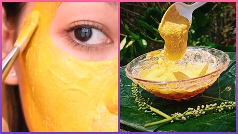 Turmeric Face Mask For Natural Glowing Skin During Lock Down Youtube
