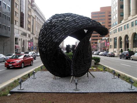 Womens Museum Debuts Recycled Tire Sculptures By Chakaia Booker Arts