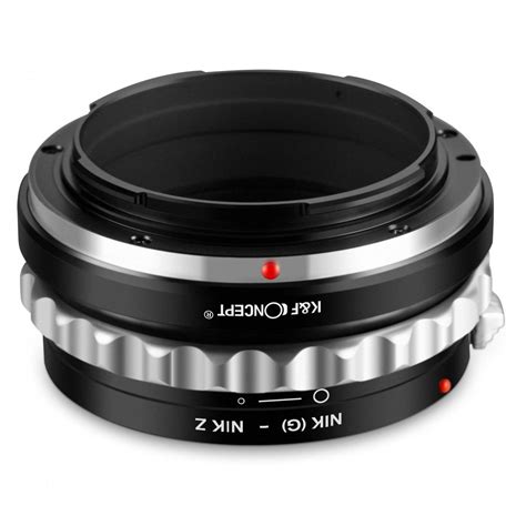 kandf concept g af s mount lens to nikon z6 z7 camera lens adapter kandf concept