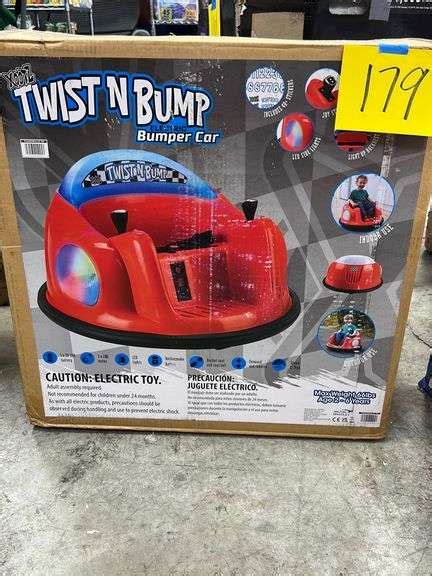 Xootz Twist N Bump Electric Bumper Car In Box Earl S Auction Company