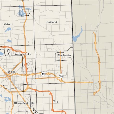 Oakland County Gis Map Map Of West