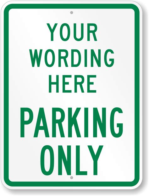 Custom Reserved Parking Signs Free Shipping And Fast Delivery