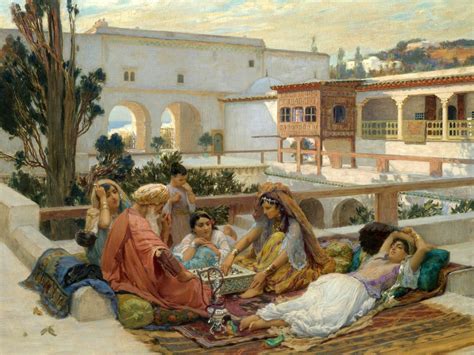 The Harem By Frederick Arthur Bridgman Orientalist Paintings