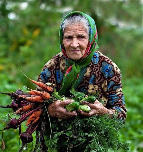 russian babushkas grow real organic food people of the world photo beautiful people