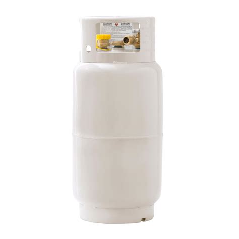 Remember, a tank is filled to a maximum of 80%. Flame King 33.5 lbs. Forklift Propane Tank Cylinder LP ...