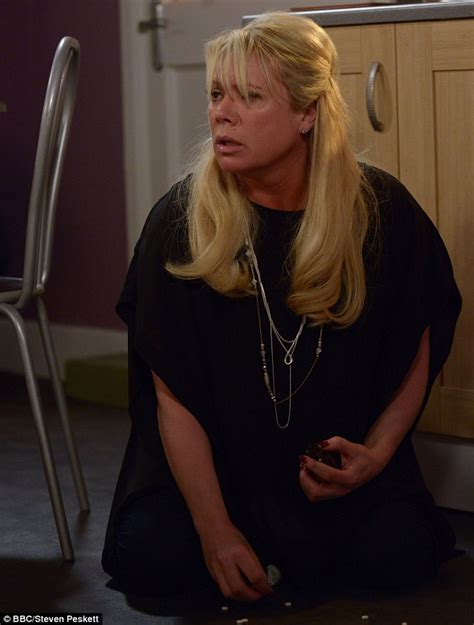 eastenders sharon rickman forced to confess she is struggling with crippling addiction to