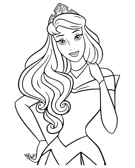 Páginas para colorir Princesa Aurora Páginas para colorir princesa Páginas para colorir para