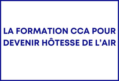 Cca H Tesse De Lair Formation Dur E Prix