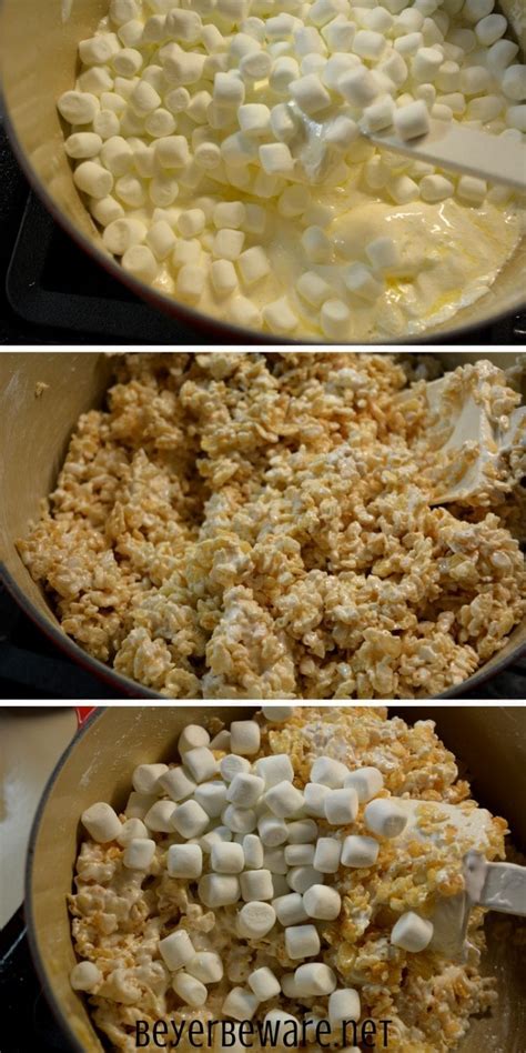 Marshmallow Creme Rice Crispy Treats Beyer Beware