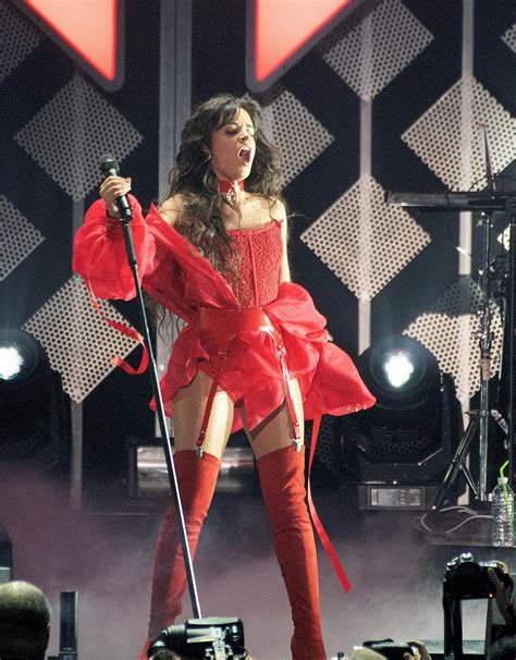 Camila Cabello Sexy Legs At Kiis Fm S Iheartradio Jingle Ball In Inglewood Hot Celebs Home