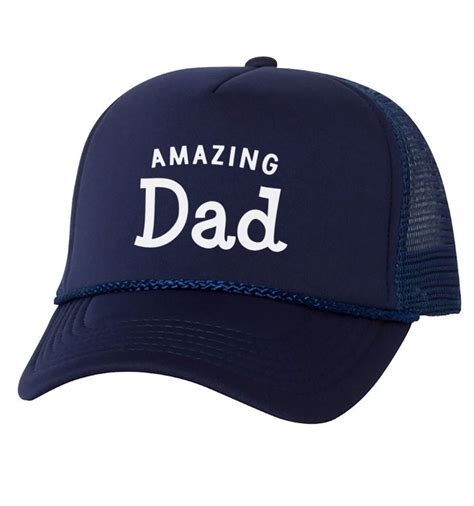 Dad Hat Cap Amazing Dad Fathers Day T Cap For Dad Etsy Dad Hats