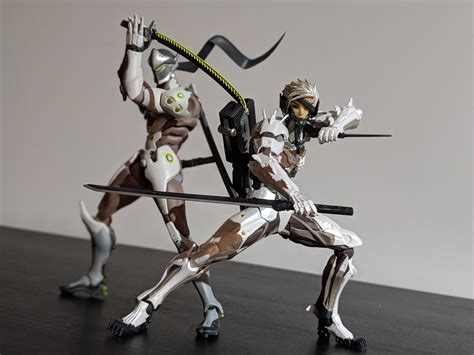 Genji X Raiden Ractionfigures