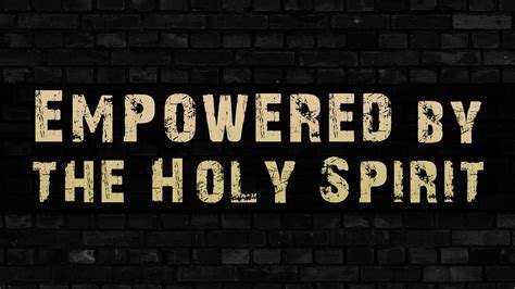 Empowered By The Holy Spirit Paul Washer Youtube