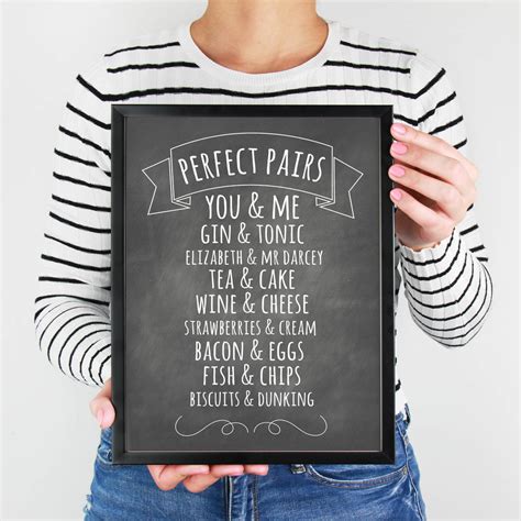 Perfect Pairs Print By Little Pieces