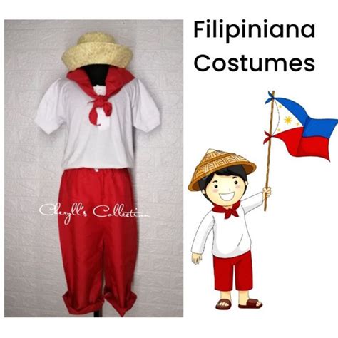 Magsasaka Buwan Ng Wika Costume For Kids Shopee Philippines