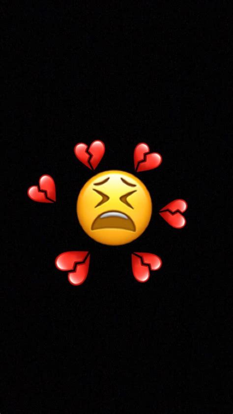 Broken Heart Face Emoji Wallpapers Download Mobcup