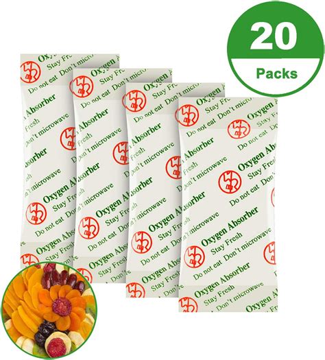 1000cc20 Pack Food Grade Oxygen Absorbers Packets For