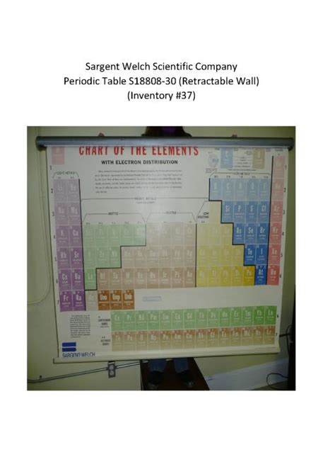2 Periodic Table Sargent Welch Files Download Free Collection Files