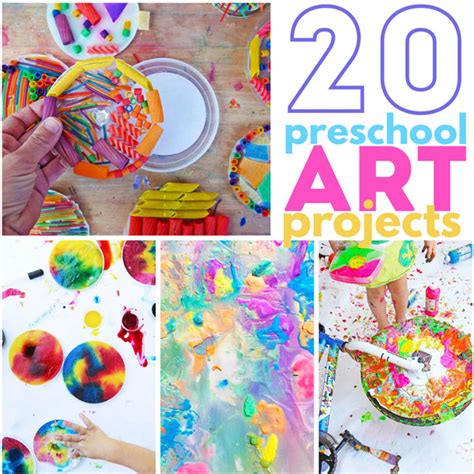 20 Preschool Art Projects Babble Dabble Do