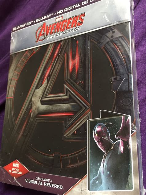 Avengers Age Of Ultron Steelbook Bluray3dbrdigcopy Marvel Envío Gratis