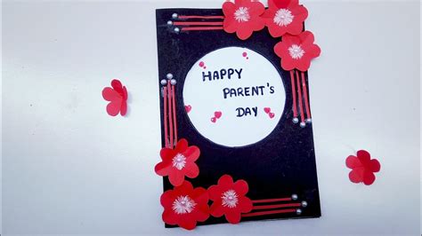 Parents Day Card Makingdiy Card For Parents Dayhandmade Parents