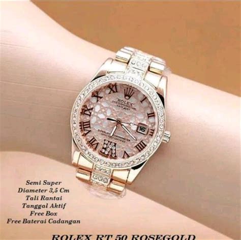 Ini dia harga jam tangan rolex yang paling murah, atau paling terjangkau. Jual Jam Tangan Rolex Wanita di lapak Yoi Grosir afrah_store88