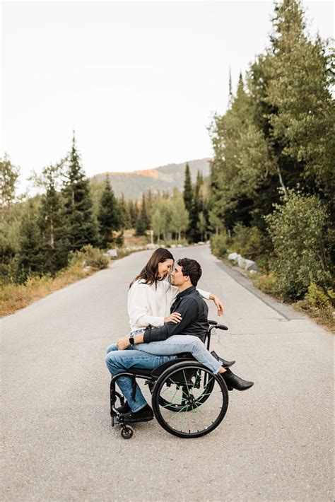Wheelchair Couple Interable Photoshoot Wheelchair Photography