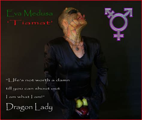 Eva Tiamat Medusa Dragon Lady M2F Transsexual September 2016