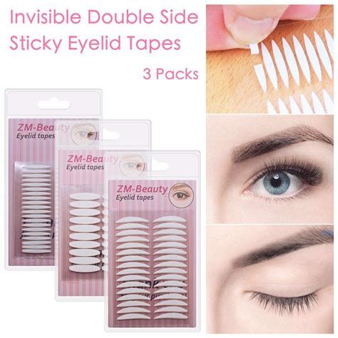Buy Pack Invisible Double Side Sticky Eyelid Tapes Stickers Medical