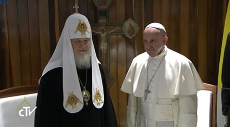El Papa Y El Patriarca Firman Una Declaración Conjunta Y Piden Proteger