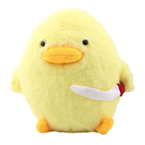 Duck With A Knife Plush Toy Plush Dolls Cute Plush Plush Toy