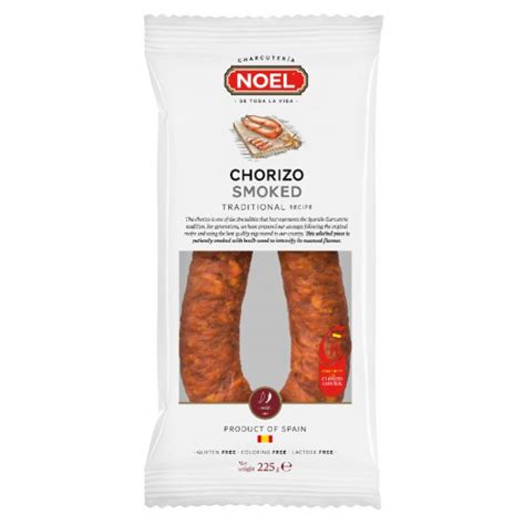 Smoked Spanish Chorizo Ring Noel Alimentaria