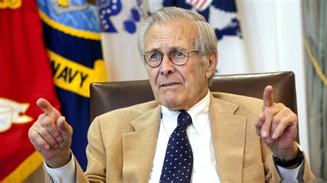 My date with the late Donald Rumsfeld: Wily as ever