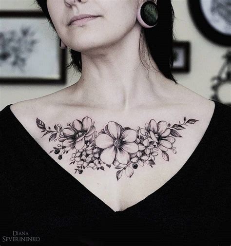 100 Nice Chest Tattoo Ideas Cuded Chest Tattoos For Women Tattoos Chest Tattoo Flowers