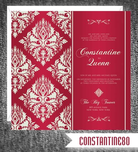 Konsep Undangan Pernikahan Indonesia 5 Wedding Invitation 7x7 Ver06 5