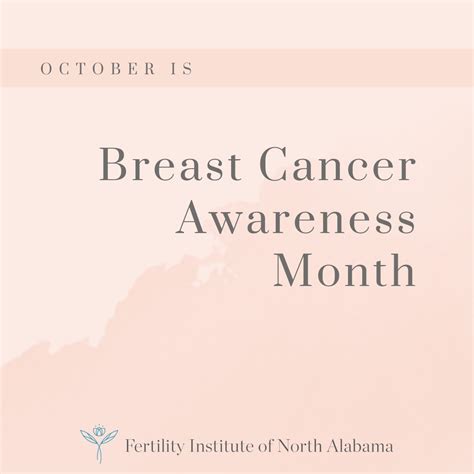 Breast Cancer Awareness Month🎗 Fina Fertility Institute Of North